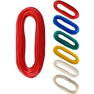 CONNEX PP/PVC šnúra na bielizeň s oceľovým drôtom, 3,5 mm × 20 m, rôzne farby - Šnúra na prádlo