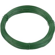 MEISTER Tying wire green, 1.0mm x 30m, plastic coated - Growing Accessory