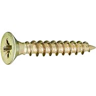 CONNEX Universal screw galvanized 5.0x30 mm, PZ, 500 pieces - Self-Tapping Screws