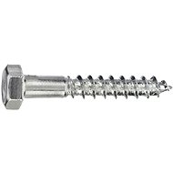 CONNEX Hexagon head wood screw galvanized 6x40 mm, 100 pieces - Self-Tapping Screws