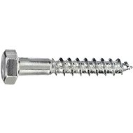 CONNEX Hexagon head wood screw galvanized 6x120 mm, 40 pieces - Self-Tapping Screws