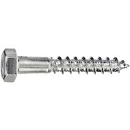 CONNEX Hexagon head wood screw galvanized 8x50 mm, 50 pieces - Self-Tapping Screws