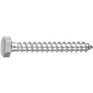 CONNEX Hexagon head wood screw galvanized 8x60 mm, 50 pieces - Self-Tapping Screws