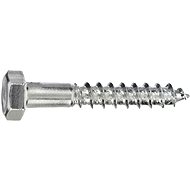 CONNEX Hexagon head wood screw galvanized 8x70 mm, 50 pieces - Self-Tapping Screws