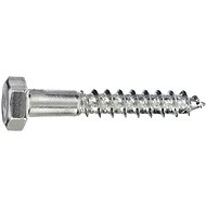 CONNEX Hexagon head wood screw galvanized 8x130 mm, 50 pieces - Self-Tapping Screws