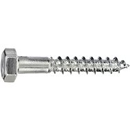 CONNEX Hexagon head wood screw galvanized 8x160 mm, 50 pieces - Self-Tapping Screws