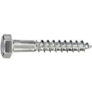 CONNEX Hexagon head wood screw galvanized 8x180 mm, 40 pieces - Self-Tapping Screws