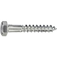 CONNEX Hexagon head wood screw galvanized 10.0x80 mm, 50 pieces - Self-Tapping Screws