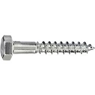 CONNEX Hexagon head wood screw galvanized 6.0x80 mm, 50 pieces - Self-Tapping Screws