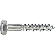 CONNEX Hexagon head wood screw galvanized 8.0x100 mm, 50 pieces - Self-Tapping Screws