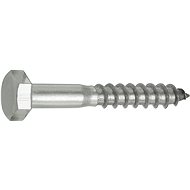 CONNEX Hexagon head wood screw stainless steel A2 6.0x40 mm, 25 pieces - Self-Tapping Screws