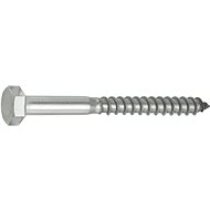 CONNEX Hexagon head wood screw stainless steel A2 6.0x60 mm, 25 pieces - Self-Tapping Screws