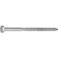 CONNEX Hexagon head wood screw stainless steel A2 6.0x100 mm, 25 pieces - Self-Tapping Screws