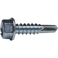 ANSCHLUSS Selbstschneidende Schraube verzinkt 5,5x38 mm, 100 Stück - Holzschrauben