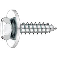 CONNEX Sheet metal screw with washer galvanized 5.5x16 mm, 200 pieces - Self-Tapping Screws