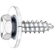 CONNEX Sheet metal screw with washer galvanized 6.3x16 mm, 150 pieces - Self-Tapping Screws