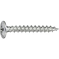 CONNEX Furniture screw flat galvanized 3,5x25 mm, PZ, 400 pieces - Self-Tapping Screws