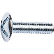 CONNEX Galvanized screw M5x20 mm, hemispherical head, 200 pieces - Screws