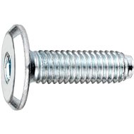 CONNEX Furniture screw galvanized M6x20 mm, flat head, 90 pieces - Screws
