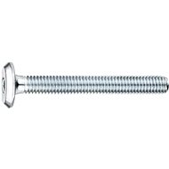 CONNEX Furniture screw galvanized M6x50 mm, flat head, 50 pieces - Screws