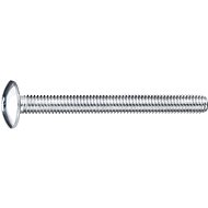 CONNEX Galvanized threaded screw M6x60 mm, hemispherical head, 30 pieces - Screws