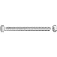 CONNEX Hexagon screw galvanized M5x60 mm with nut, 100 pieces - Screws