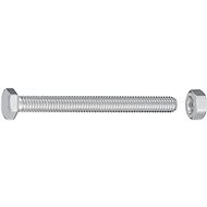 CONNEX Hexagon screw galvanized M6x60 mm with nut, 75 pieces - Screws