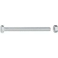 CONNEX Hexagon screw galvanized M6x70 mm with nut, 50 pieces - Screws
