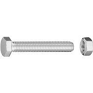 CONNEX Hexagon screw galvanized M8x50 mm with nut, 30 pieces - Screws