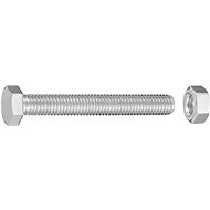 CONNEX Hexagon screw galvanized M8x60 mm with nut, 30 pieces - Screws