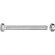 CONNEX Hexagon screw galvanized M8x80 mm with nut, 30 pieces - Screws