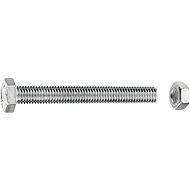 CONNEX Hexagon screw galvanized M10x30 mm with nut, 75 pieces - Screws