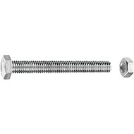 CONNEX Hexagon screw galvanized M10x40 mm with nut, 50 pieces - Screws
