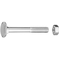 CONNEX Galvanized door screw M5x40 mm with nut, 100 pieces - Screws