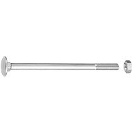 CONNEX Galvanized door screw M5x80 mm with nut, 75 pieces - Screws