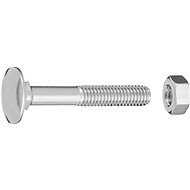 CONNEX Galvanized door screw M6x40 mm, 75 pieces - Screws