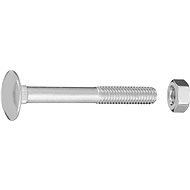 CONNEX Galvanized door screw M6x50 mm, 50 pieces - Screws