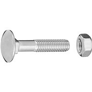 CONNEX Door screw galvanized M8x40 mm with nut, 40 pieces - Screws