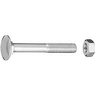 CONNEX Door screw galvanized M8x60 mm with nut, 30 pieces - Screws