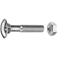 CONNEX Galvanized door screw M10x50 mm with nut, 20 pieces - Screws