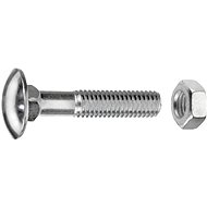 CONNEX Galvanized door screw M10x60 mm with nut, 20 pieces - Screws