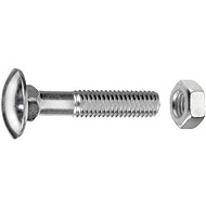 CONNEX Galvanized door screw M10x80 mm with nut, 15 pieces - Screws