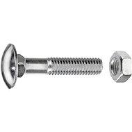 CONNEX Galvanized door screw M10x100 mm with nut, 15 pieces - Screws