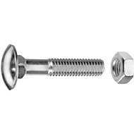 CONNEX Galvanized door screw M10x120 mm with nut, 15 pieces - Screws
