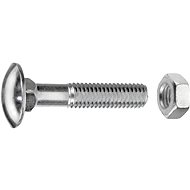 CONNEX Galvanized door screw M10x160 mm with nut, 25 pieces - Screws