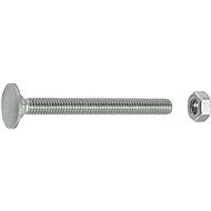 CONNEX Stainless steel door screw A2 M6x60 mm with nut, 40 pieces - Screws