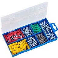 CONNEX Set of wood screws + dowels 160 pcs - Self-Tapping Screws
