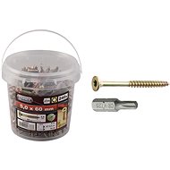 CONNEX UNI-screws TX 5.0x60 mm, 240 pcs - Self-Tapping Screws