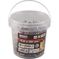 CONNEX UNI-screws TX 5.0x80 mm, 175 pcs - Self-Tapping Screws