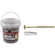 CONNEX UNI screws TX 6.0x100 mm, 85 pcs - Self-Tapping Screws